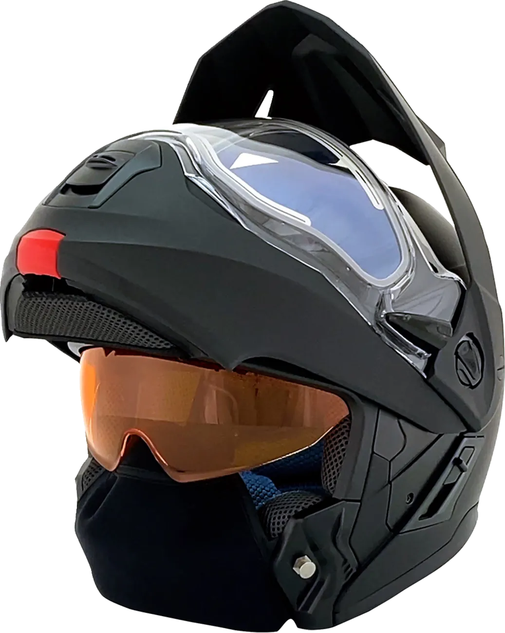 AFX FX-111DS Snow Helmet - Electric - Matte Black - Large 0120-0801