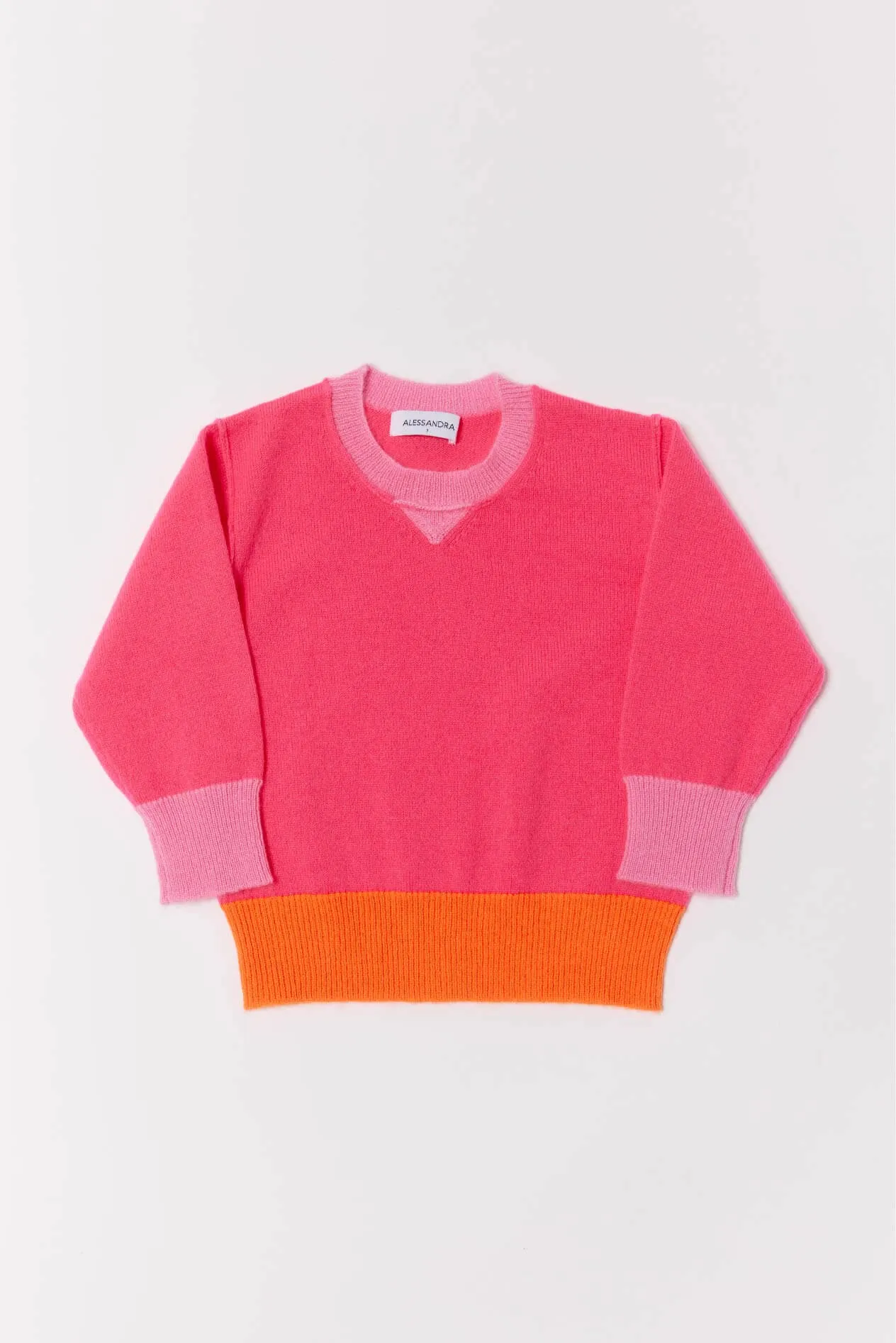 Baby Cashmere Sweater in Electric