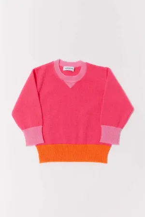 Baby Cashmere Sweater in Electric