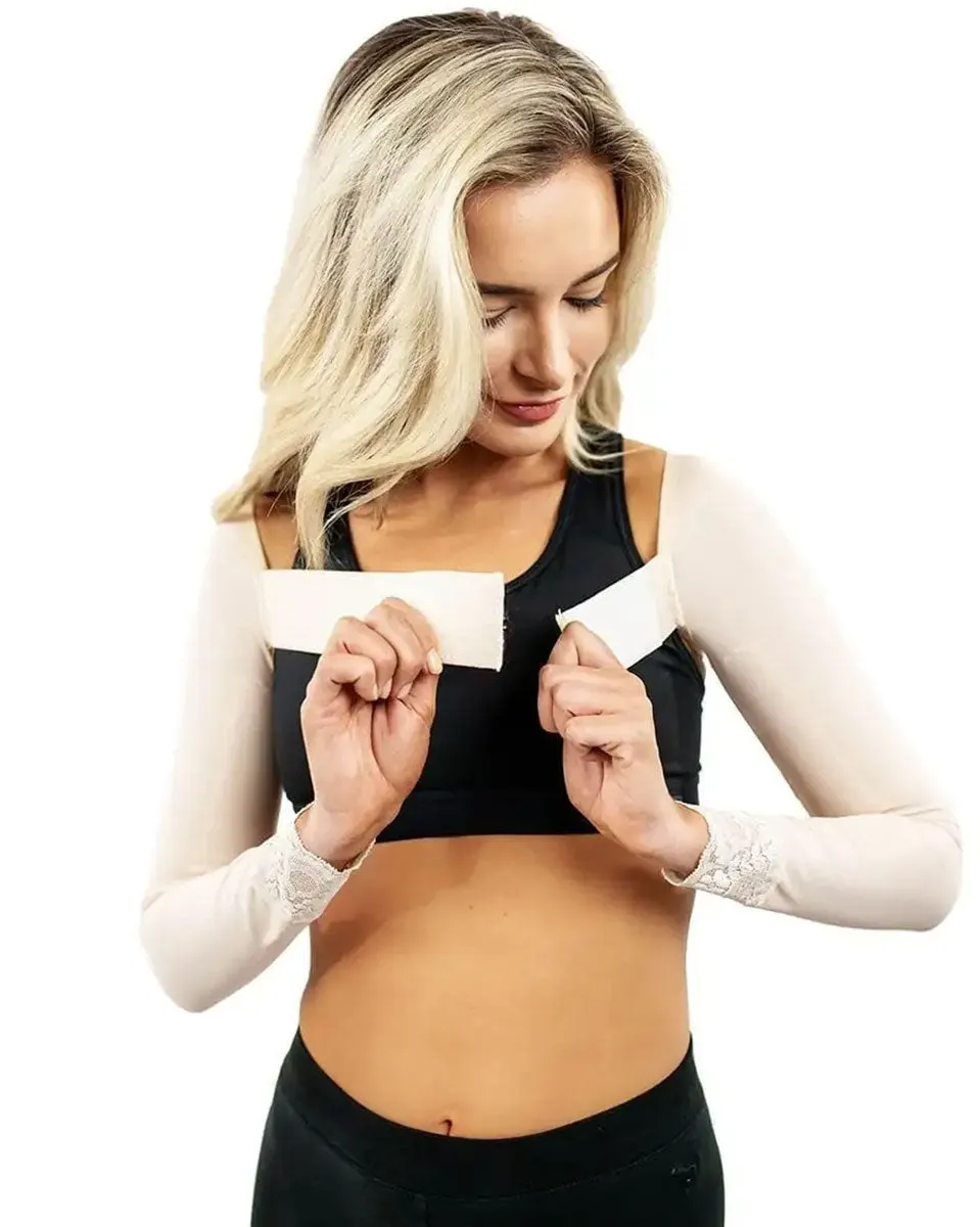 ContourMD Armsleeve Three Quarter Length with Elastic Band  Style 55
