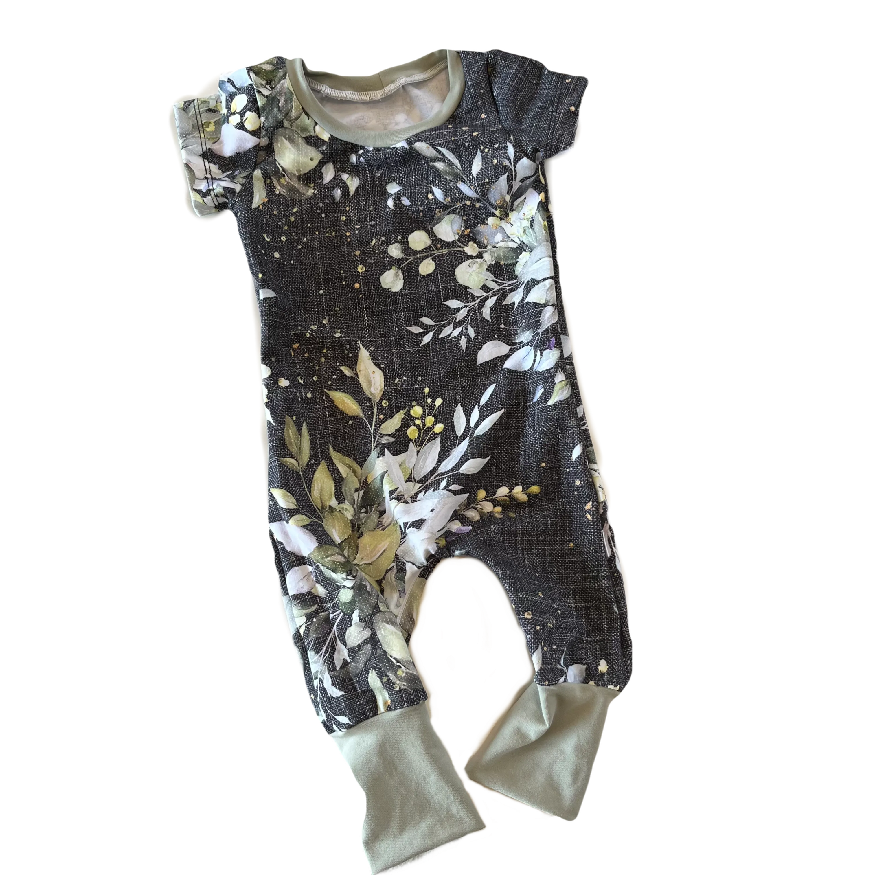 Dark Leafy Greens Grow Romper