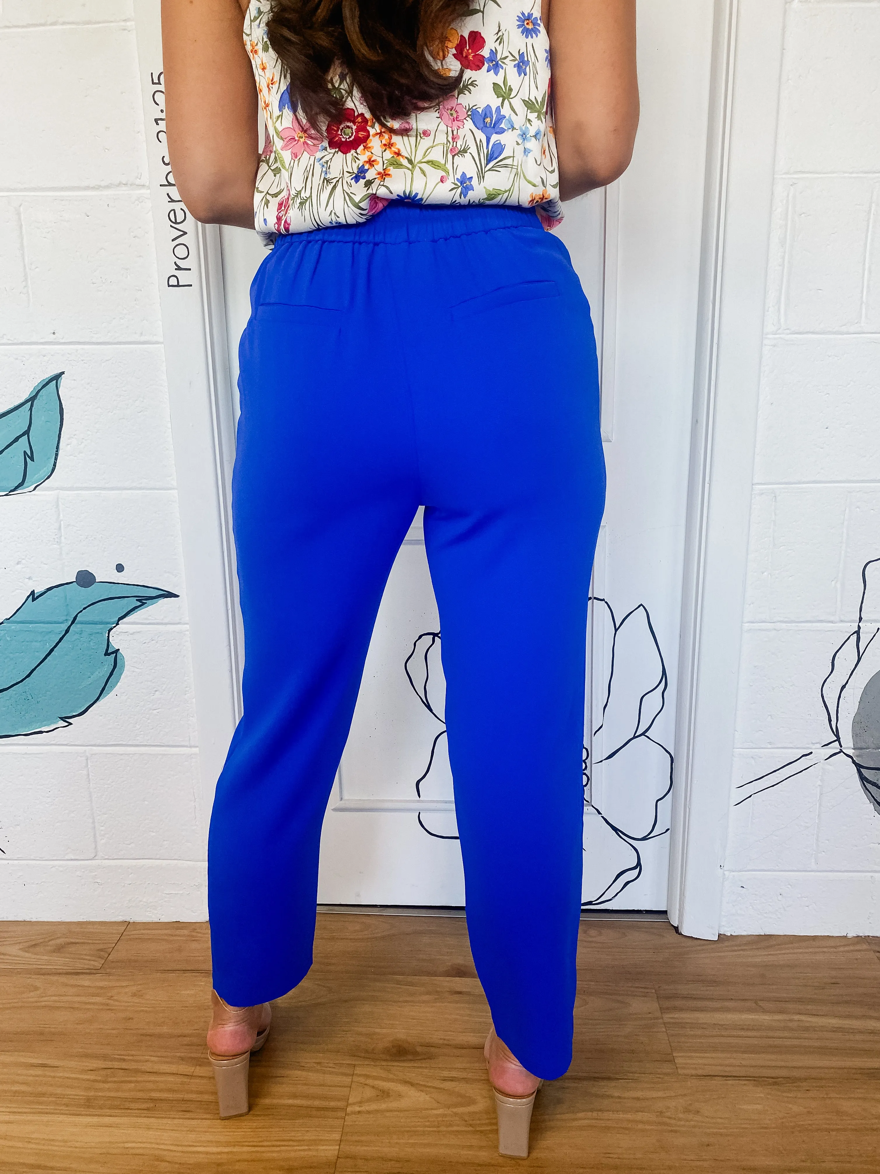 Electric Blue Dress Pants