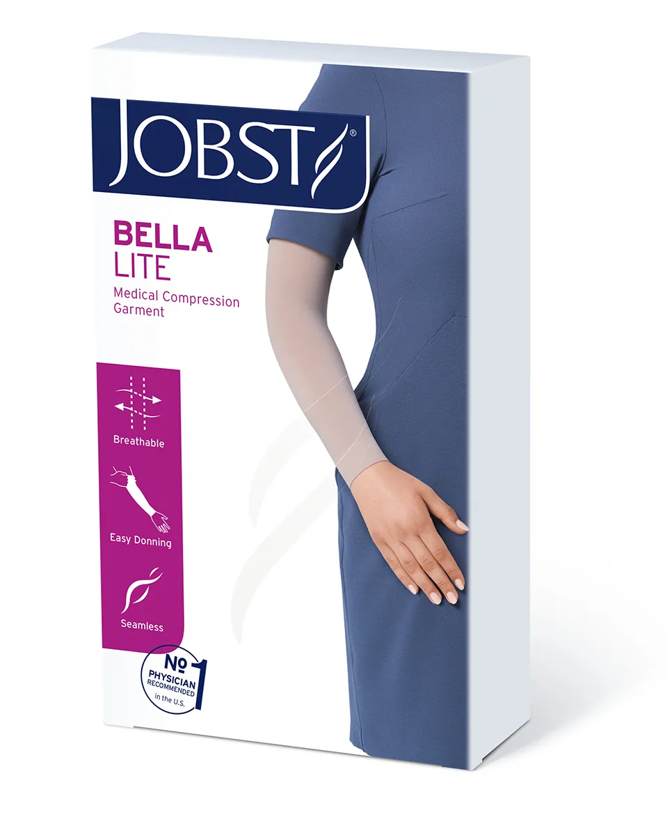 JOBST Bella Lite Armsleeve 15-20 mmHg w/ 2" Silicone Top Band