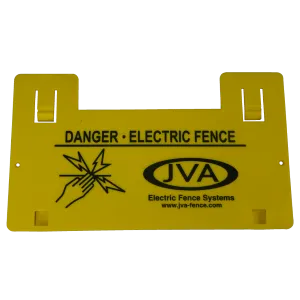 JVA Warning Sign
