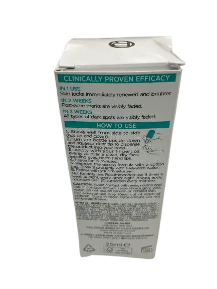 L'Oreal Dark Spot Exfoliant Peel 25ml