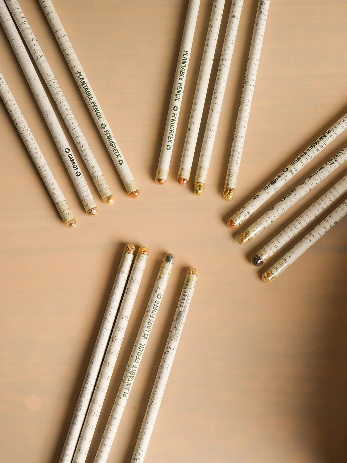 Plantable Seed Pencils Set Of 3