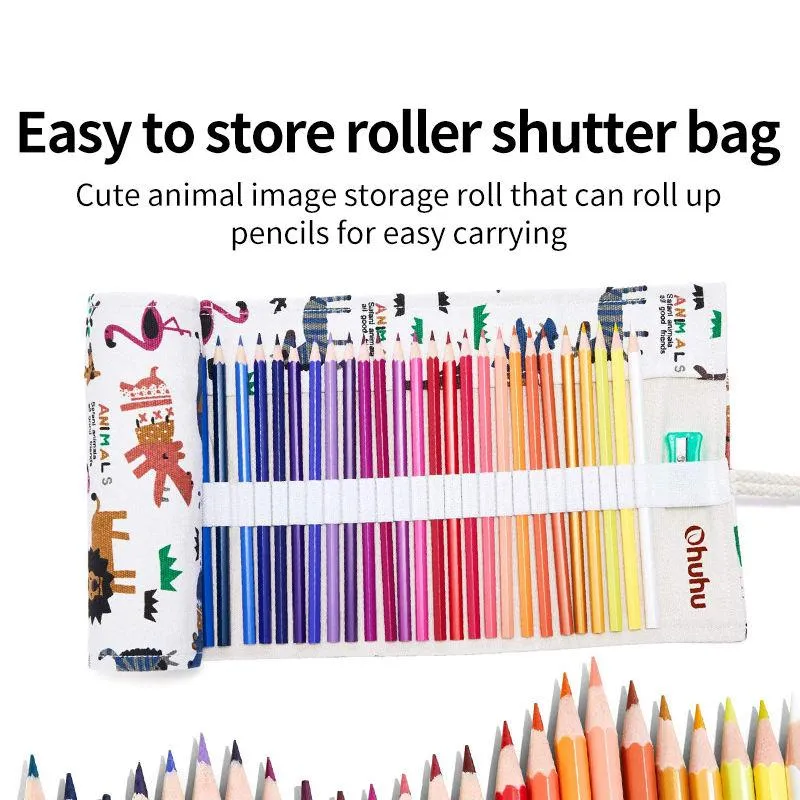 Professional Oil-Based Colored Pencil Set – Vibrant, Soft Core Drawing Pencils