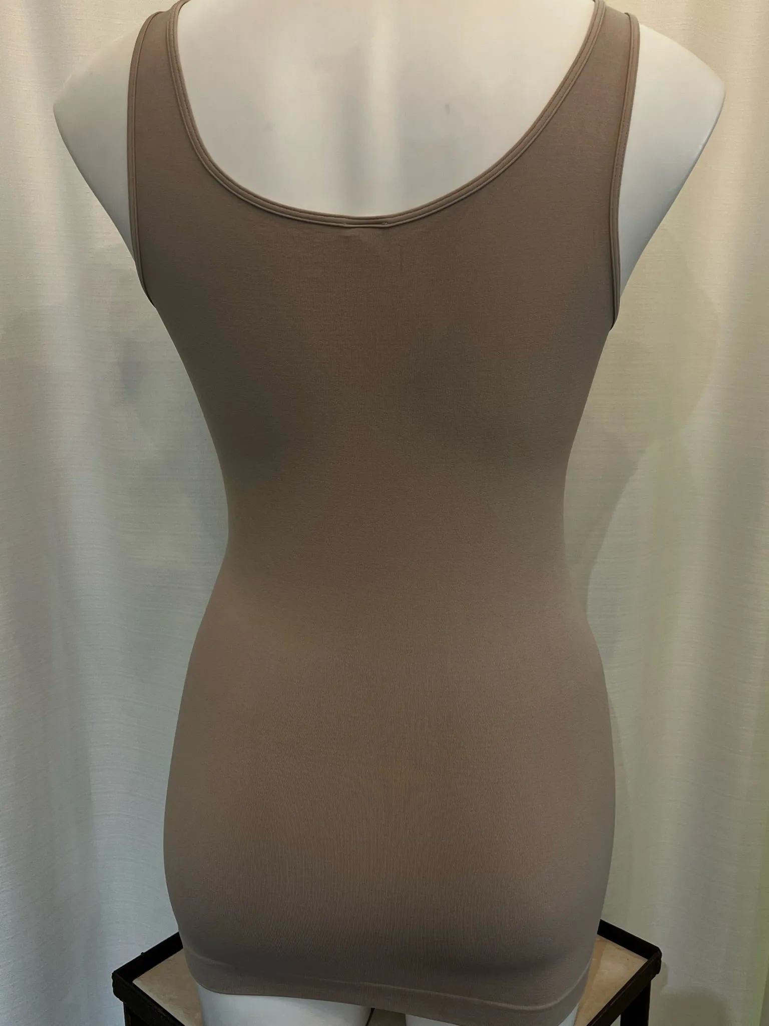 Signature Jersey Tank Top [Almond-NS5178]