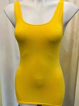 Signature Jersey Tank Top [Banana-NS5178]