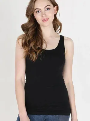 Signature Jersey Tank Top [Black-NS5178]
