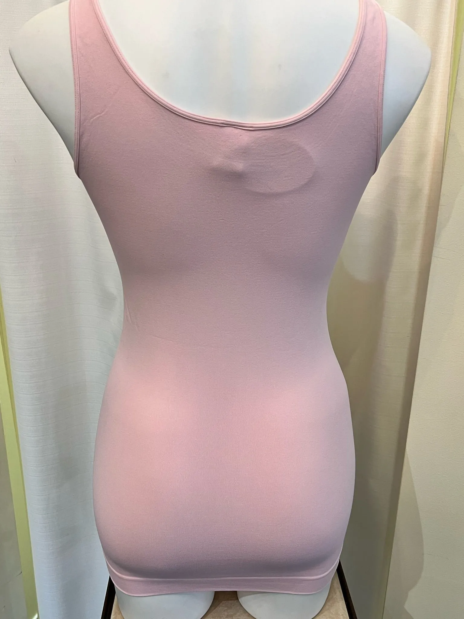 Signature Jersey Tank Top [Lt Pink-NS5178]