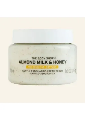 The Body Shop Almond Milk & Honey Exfoliating Cream